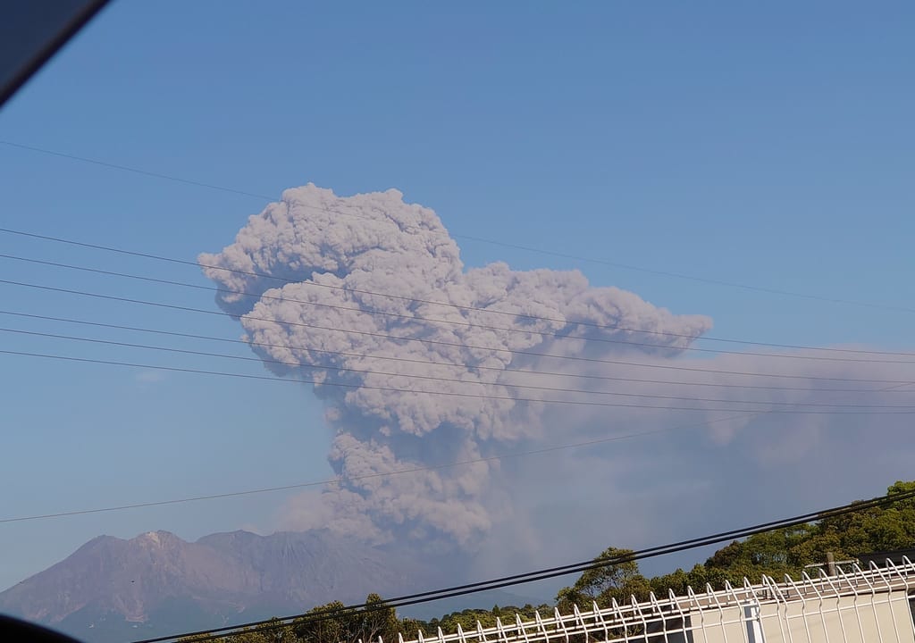桜島噴火